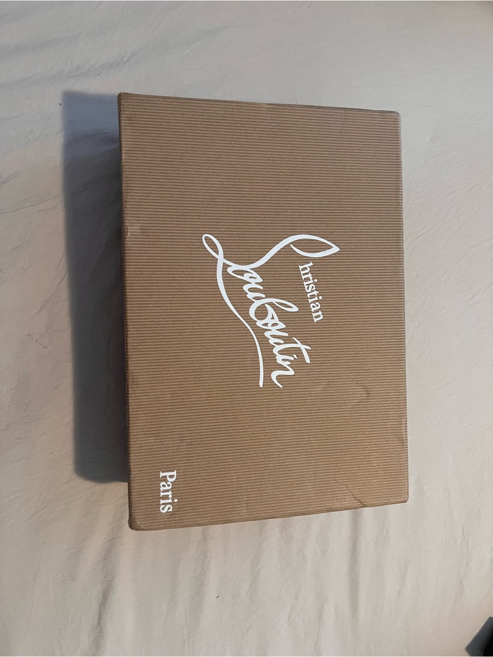 Box with brand